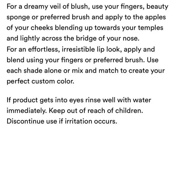 ICONIC LONDON Lip & Cheek Cream Trio 🪞 NEW Blush FULL SIZE - Picture 6 of 6